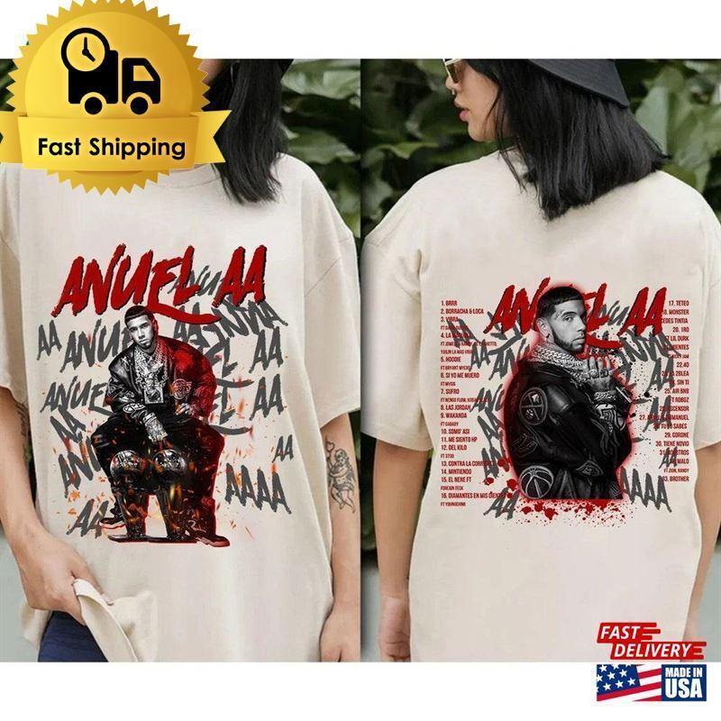 Anuel Aa Shirt Classic Unisex 2 Sided